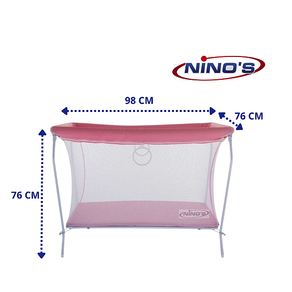 Berço Cercado Chiqueirinho Rosa