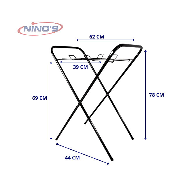 Suporte Para Banheira Preto Ninos