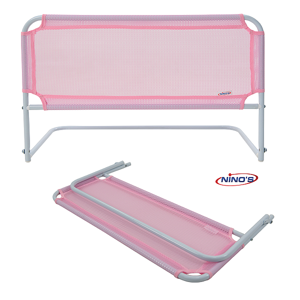 Mini Grade de cama Simples Rosa Ninos