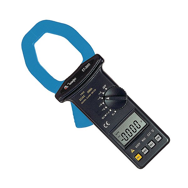 Alicate Amperimetro Digital Profissional ET3960 CAT-III 2000A Minipa