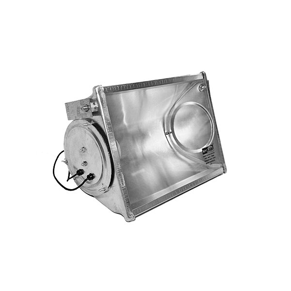 Refletor de Alumínio 160w E27 Retangular s/ Lampada