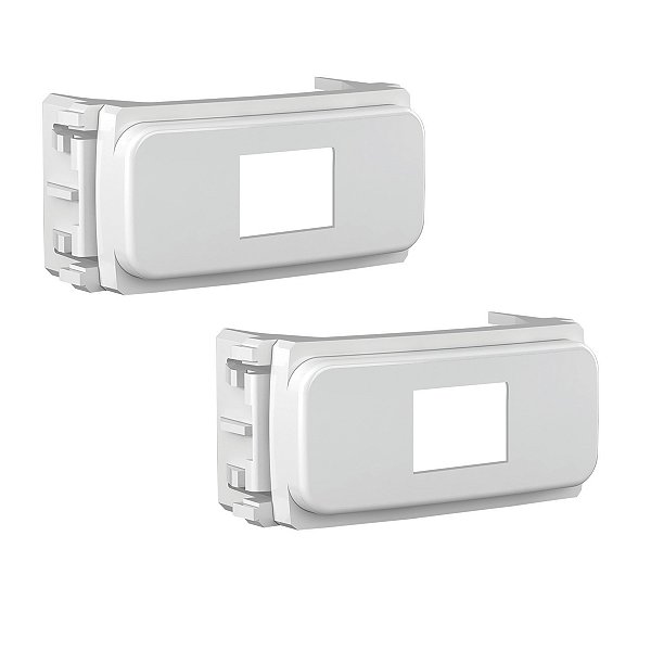Módulo para conectar RJ45 branco com 2 peças Composé Weg