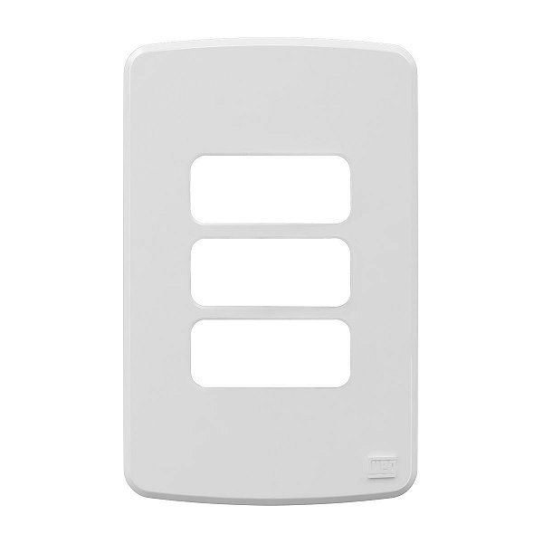 Placa Weg Composé 4x2 3 Posições Branca