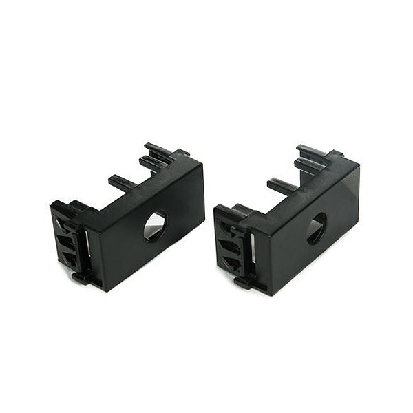 Módulo Sai Fio Preto com 2 Peças Refinatto