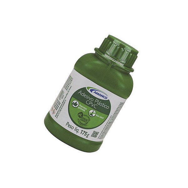 Adesivo Pvc 175g com Pincel Para Água Quente Amanco