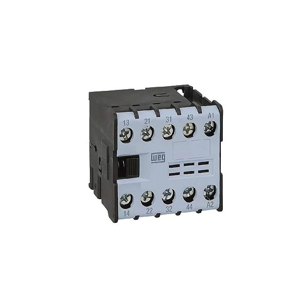 Mini Contator Auxiliar 6A CAW 04 3NA+1NF 220V 50/60HZ Weg