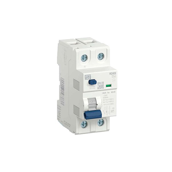 Interruptor Diferencial Residual DR Bipolar 25A 30mA RDWS30-25-2 Weg
