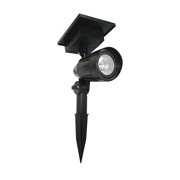Espeto Spot Solar Led para Jardim 3W BIV 3000K 50Lumens Ourolux