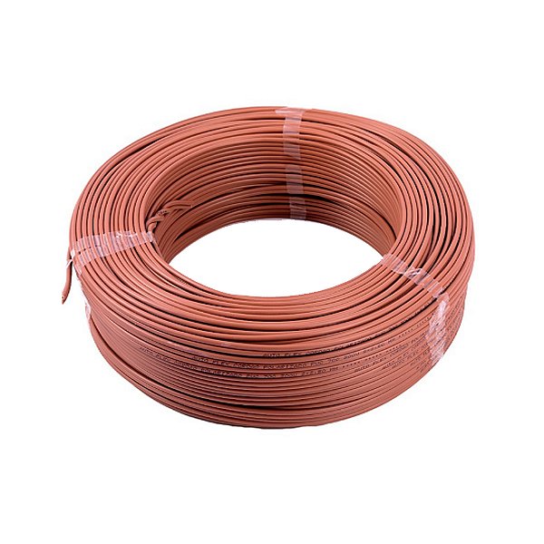 Cabo Paralelo 300V 2X2.5mm CL5 Marrom Rolo 100mts