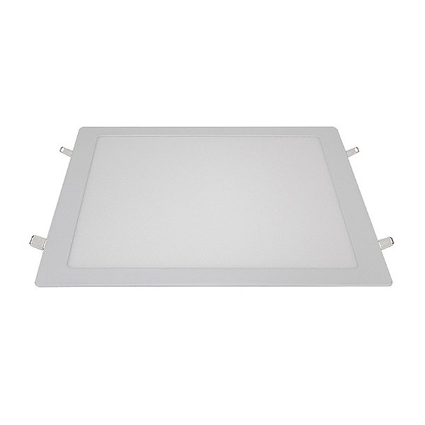 Painel Led de Embutir Quadrado 24W Bivolt 3000K 1800 Lumens 29,2CM Blumenau