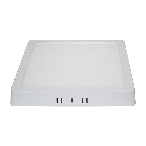 Painel Led de Sobrepor Quadrado 18W Bivolt 3000K 1350 Lumens 21,2CM Blumenau