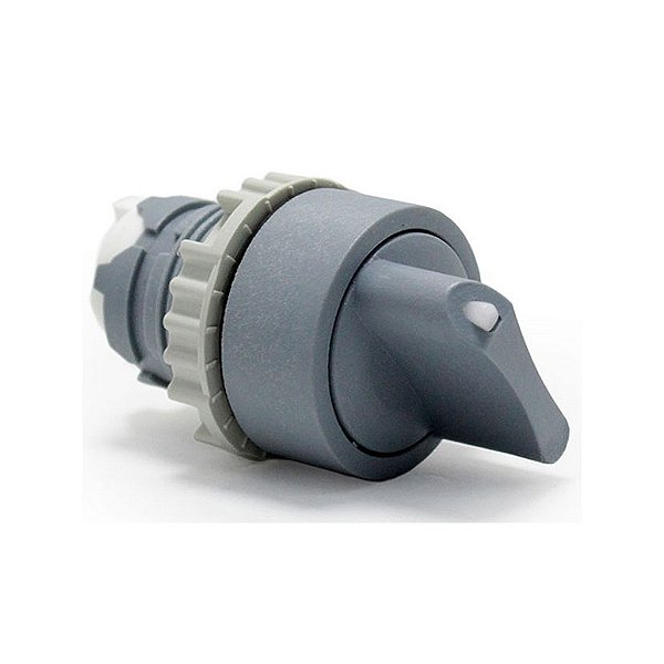Botão Comutador 2 Posições Cinza Knob Sem Iluminação 1 NA CEW-CKM2F45-10000000 Weg