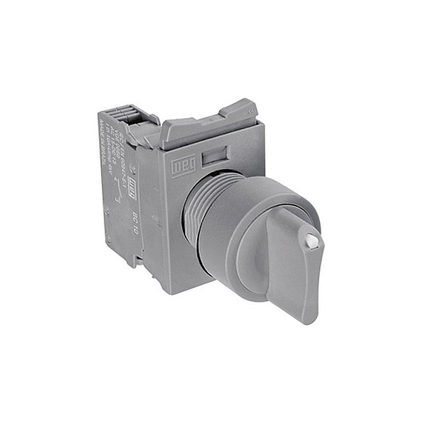 Botão Comutador 3 Posições Cinza 2 NA CEW-CKM3F45-20000000 Weg