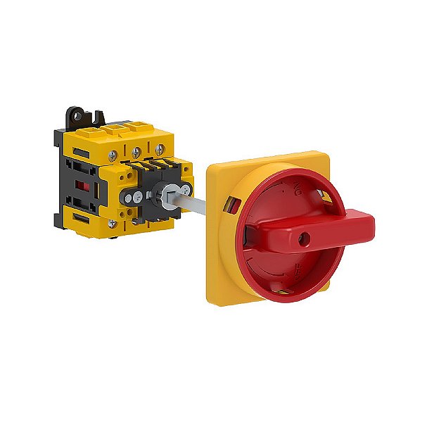 Chave Seccionadora 63A Tripolar MSW63 B3H Com Manopla e Haste Base NR12 Weg