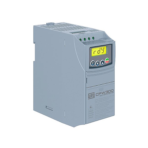 Inversor de Frequência Weg CFW300B15P2T2DB20 15,2A 5CV 220V Trifásico