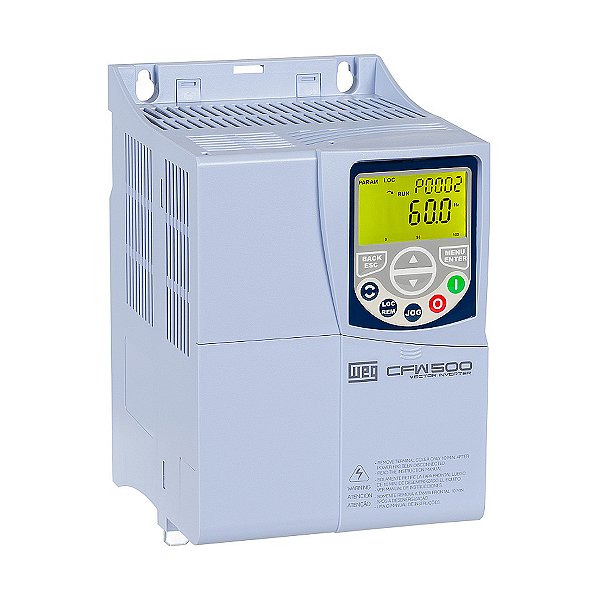 Inversor de Frequência Weg CFW500C24P0T2DB20 24A 7,5CV 220/240V Trifásico