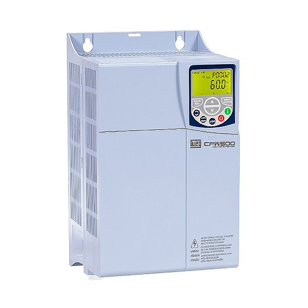 Inversor de Frequência Weg CFW500D47P0T2DB20 47A 15CV 220V Trifásico