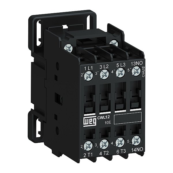 Contator 12A CWL 12.10.30 Tripolar 24VCA WEG
