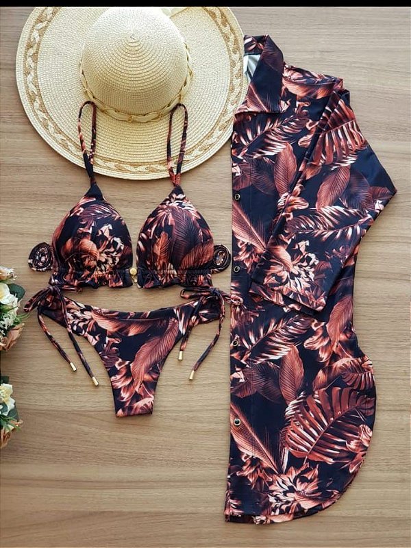 Chemise  Folhagem Outono