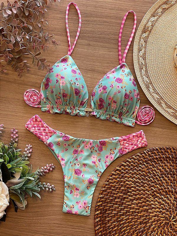 BIQUINI  ESTAMPADO FLOWER