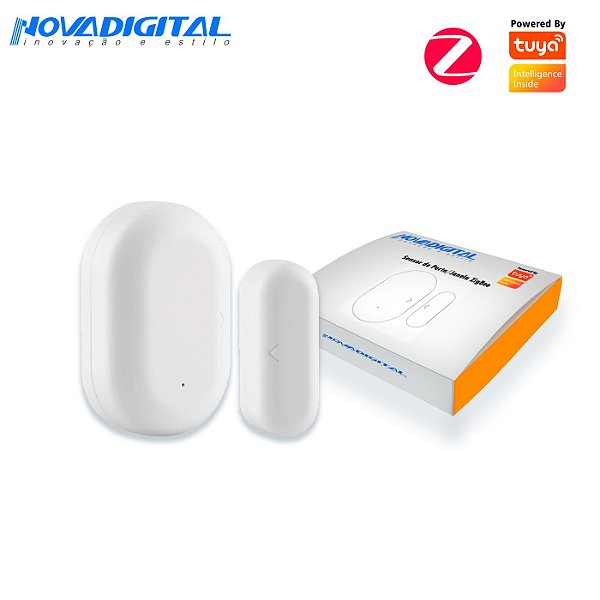 Sensor de Porta e Janela Zigbee Nova Digital