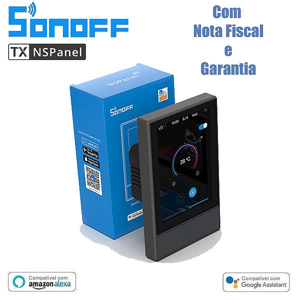 Sonoff Nspanel Touch Screen Padrão 4x2