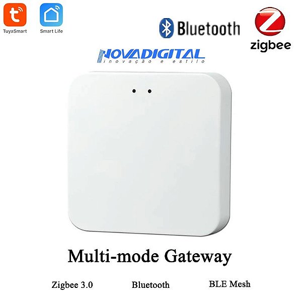 Hub Zigbee e Bluetooth BLE Mesh Tuya Nova Digital