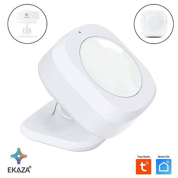 Sensor de Movimento e Presença Zigbee Ekaza Tuya Smart Life