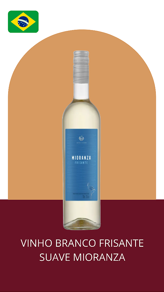 Vinho Branco Frisante Suave Mioranza