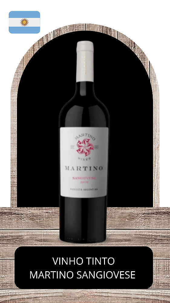 Vinho tinto Martino Sangiovese