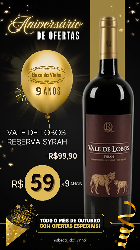 Vale de Lobos Reserva Syrah