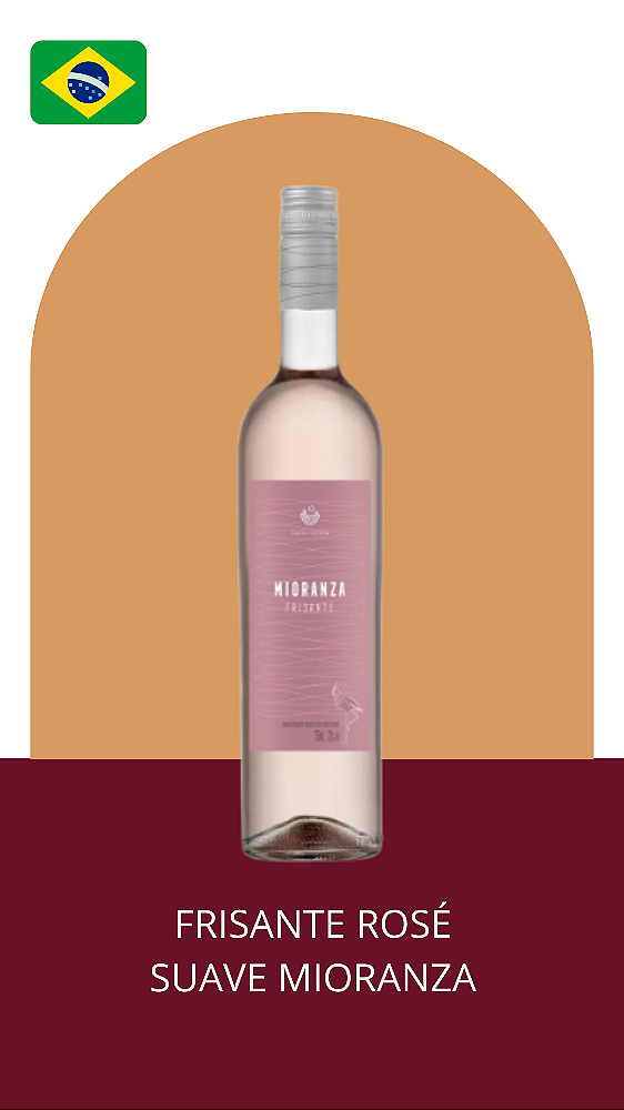 Frisante Rosé Suave Mioranza
