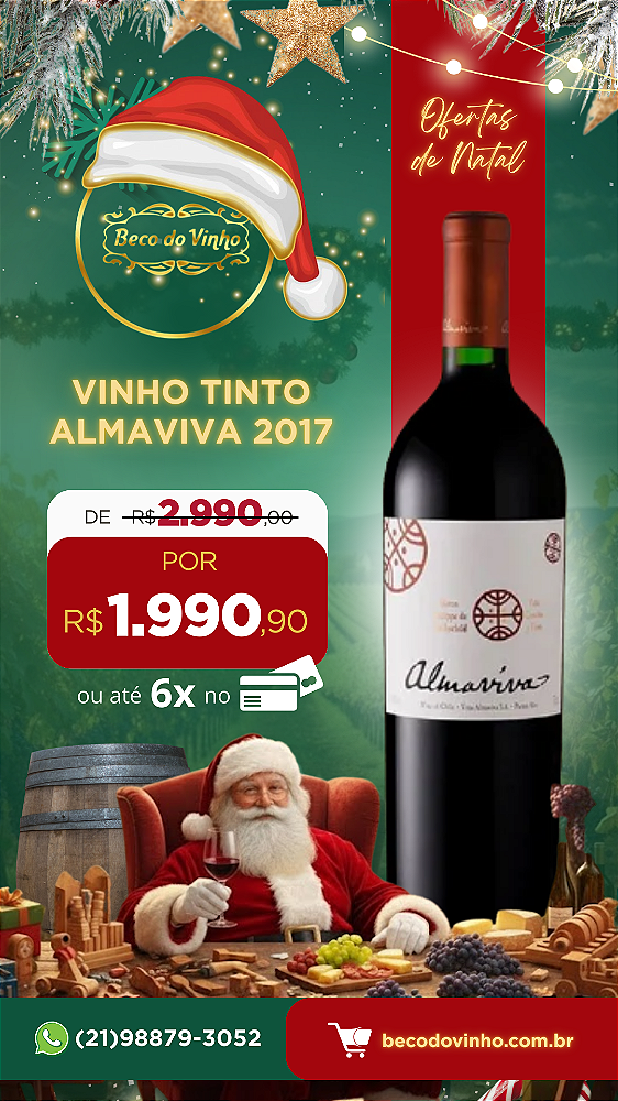 Vinho Tinto Almaviva 2017