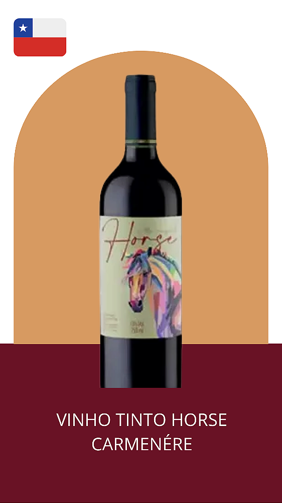 Vinho Tinto Horse Carmenére