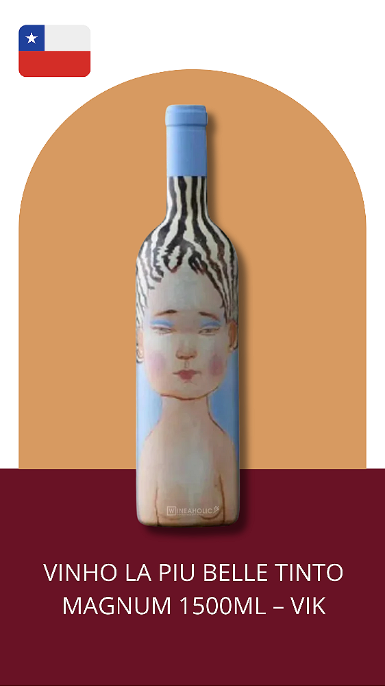 Vinho La Piu Belle Tinto Magnum 1500ml – Vik