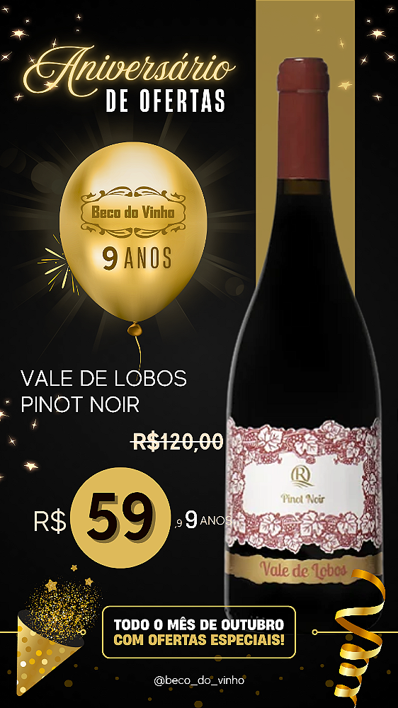 Vale De Lobos Reserva Pinot Noir