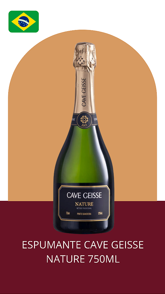 Espumante Cave Geisse Nature  750ml