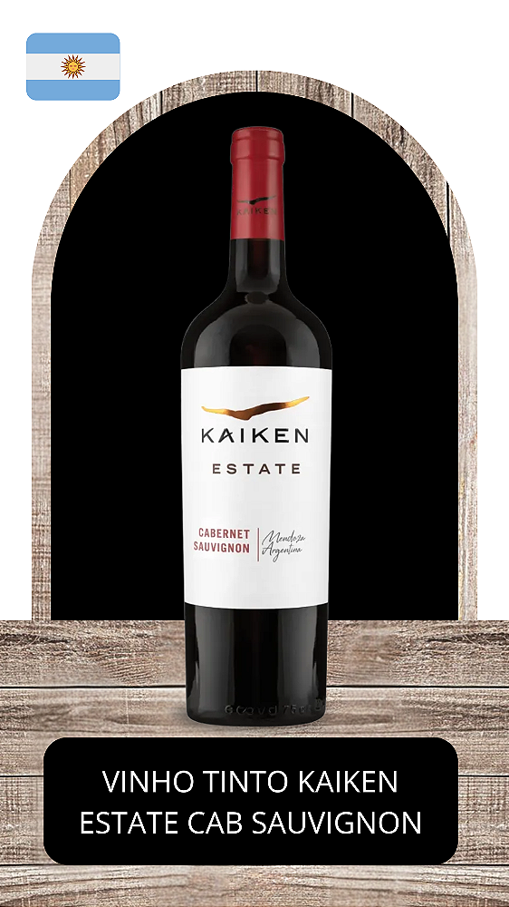 VINHO TINTO KAIKEN ESTATE CAB SAUVIGNON