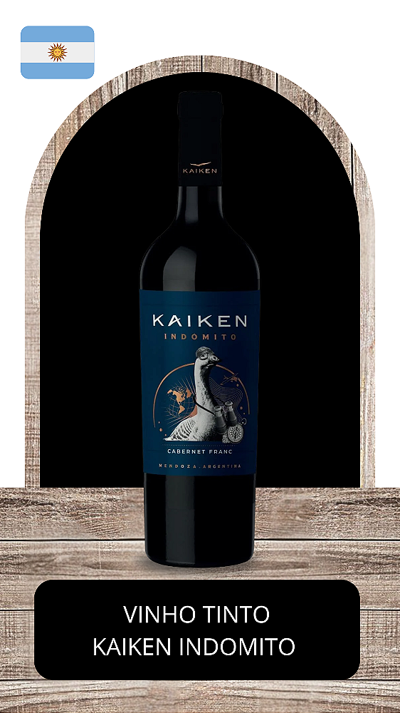 VINHO TINTO INDOMITO CAB FRANC