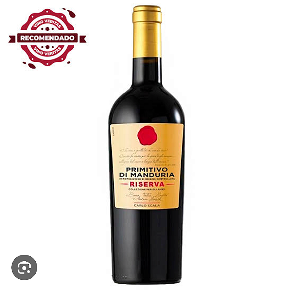 VINHO TINTO PRIMITIVO RISERVA