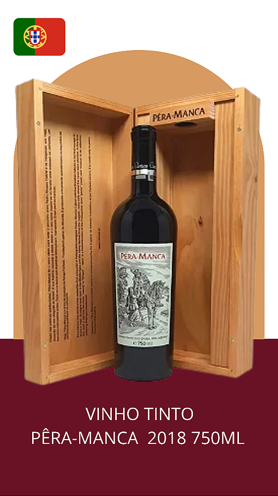 Vinho Tinto Pêra-Manca 2018 750ml