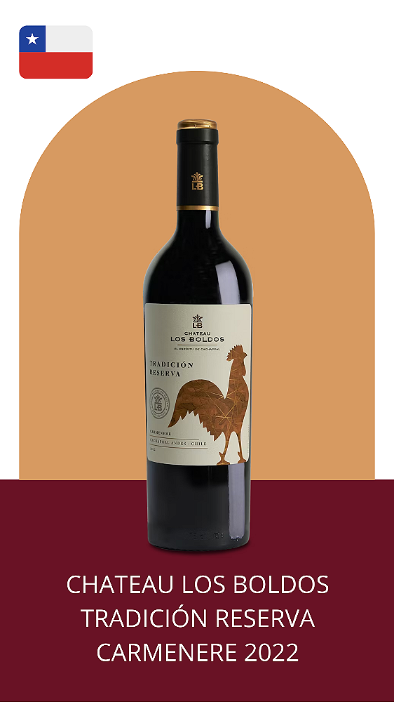 Chateau Los Boldos Tradición Reserva Carmenere 2022