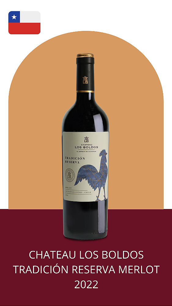 Chateau Los Boldos Tradición Reserva Merlot 2022