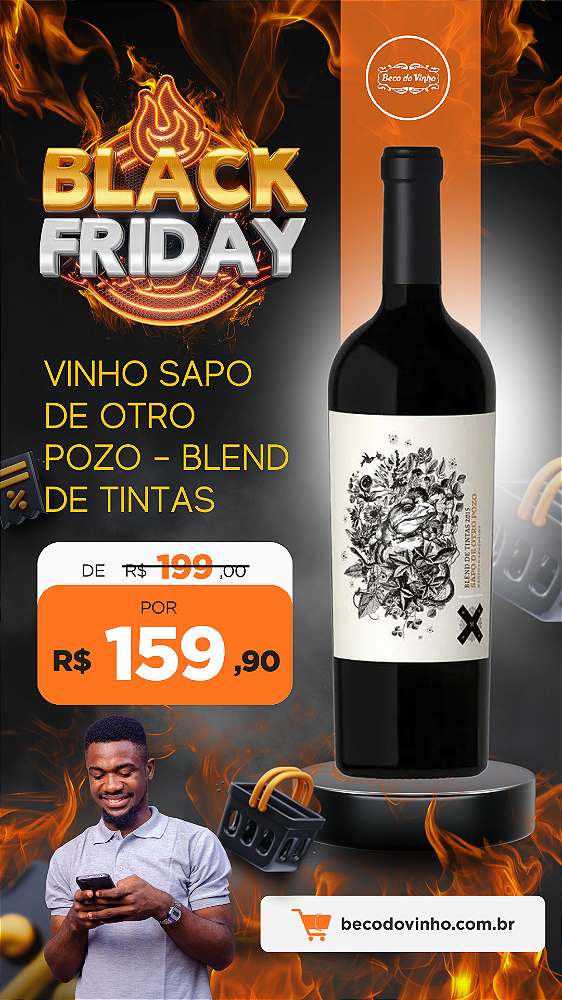 Vinho Sapo de Otro Pozo – Blend de Tintas 750ml