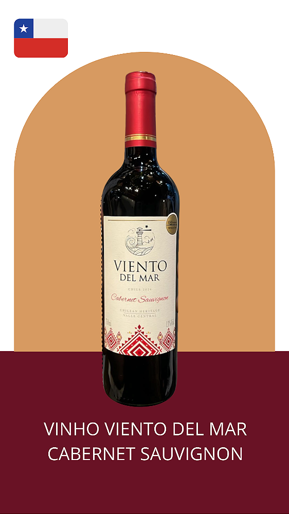 Vinho Viento Del Mar Cabernet Sauvignon