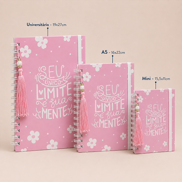 Caderno (capa dura personalizada)