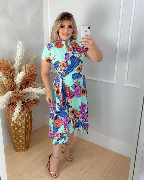 Vestido Transpassado Jéssica