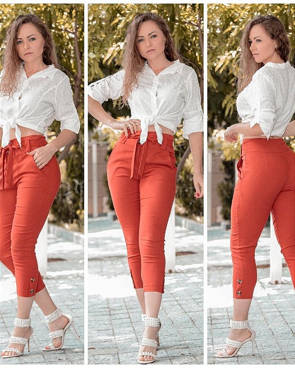 Camisa Cropped Monalisa