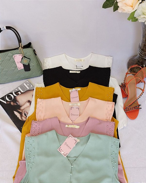 Blusa Regata Cropped  Júlia