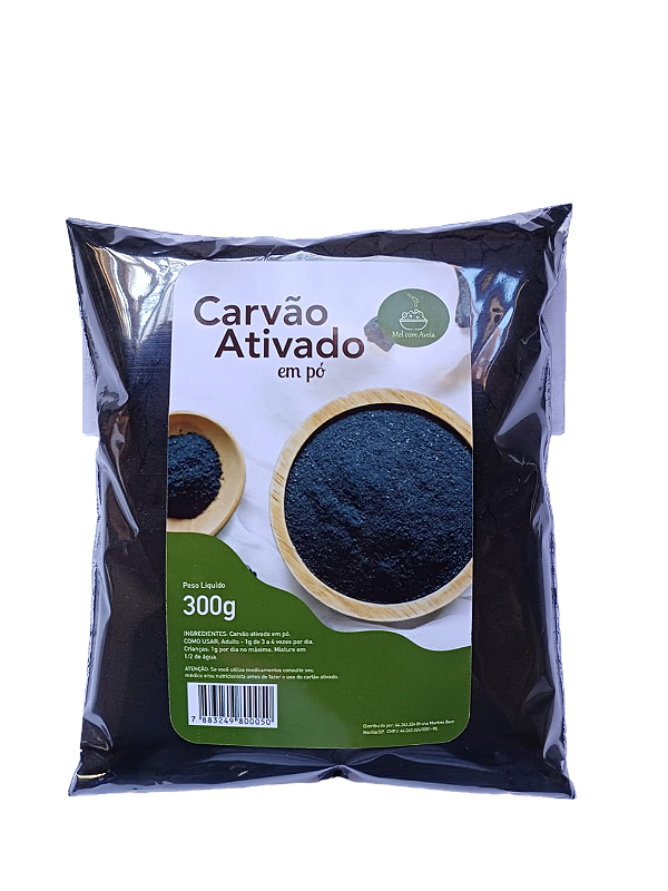 Carvão Ativado Vegetal - 300g